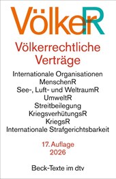 Völkerrechtliche Verträge. VölkerR