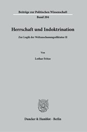 Herrschaft und Indoktrination