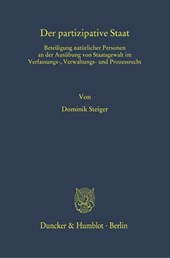 Der partizipative Staat.