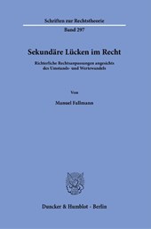 Sekundäre Lücken im Recht