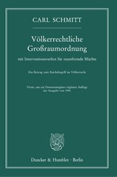 Völkerrechtliche Großraumordnung
