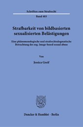 Strafbarkeit von bildbasierten sexualisierten Belästigungen.