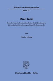 Droit local
