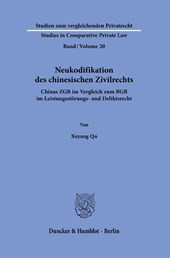 Neukodifikation des chinesischen Zivilrechts.