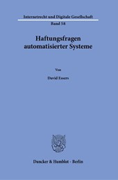 Haftungsfragen automatisierter Systeme.
