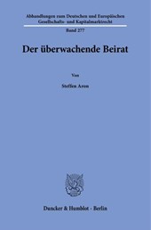 Der überwachende Beirat