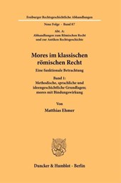 Mores im klassischen römischen Recht