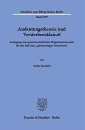 Andeutungstheorie und Versterbensklausel