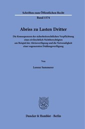 Abriss zu Lasten Dritter