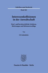Interessenkollisionen in der Anwaltschaft