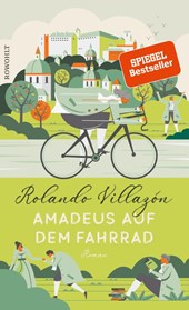Amadeus auf dem Fahrrad
