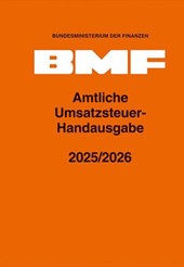Amtliche Umsatzsteuer-Handausgabe 2025/2026