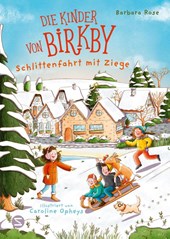 Die Kinder von Birkby. Schlittenfahrt mit Ziege
