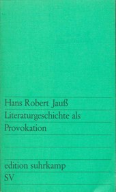 Literaturgeschichte als Provokation