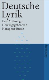 Deutsche Lyrik; Eine Anthologie