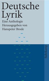 Deutsche Lyrik; Eine Anthologie