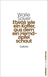 Etwas wie ein Koffer, aus dem ein Hemdzipfel schaut