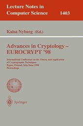 Advances in Cryptology - EUROCRYPT '98