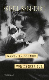 Warte im Schnee vor Deiner Tür