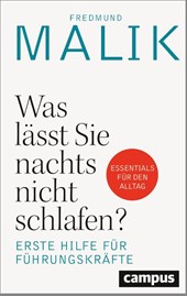 Was lässt Sie nachts nicht schlafen?