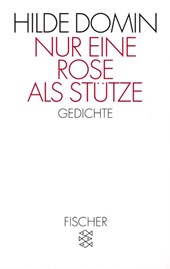 Nur eine Rose als Stütze
