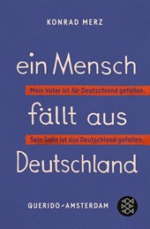 Ein Mensch fällt aus Deutschland
