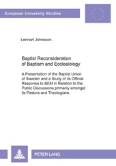 Baptist Reconsideration of Baptism and Ecclesiology