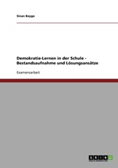 Demokratie-Lernen in Der Schule