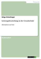 Leistungsbeurteilung in der Grundschule