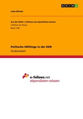 Politische Haftlinge in der DDR