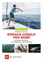 Einfach angeln von Bord