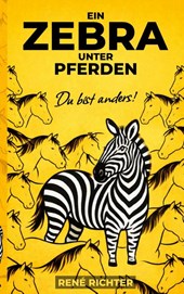 Ein Zebra unter Pferden