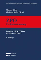 ZPO - Zivilprozessordnung