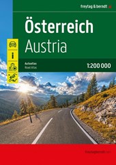 Austria, Road Atlas 1:200.000
