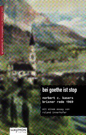 bei goethe ist stop