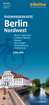 Berlin Northwest cycling tour map