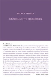 Rudolf Steiner Gesamtausgabe 93a . Grundelemente der Esoterik