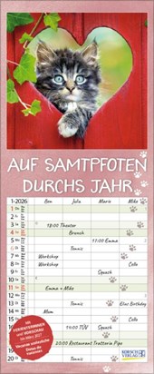 Auf Samtpfoten durch's Jahr 2026