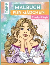 Malbuch für Mädchen Beauty & Style