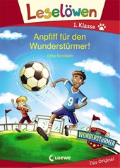Leselöwen 1. Klasse - Anpfiff für den Wunderstürmer!