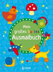 Mein großes buntes Ausmalbuch (Hund)
