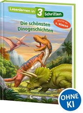 Lesenlernen in 3 Schritten - Die schönsten Dinogeschichten
