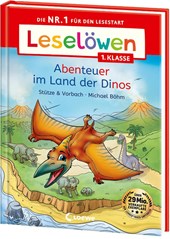 Leselöwen 1. Klasse - Abenteuer im Land der Dinos