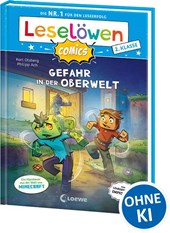 Leselöwen Comics 2. Klasse - Gefahr in der Oberwelt