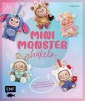 Schlüsselanhänger häkeln: Mini-Monster für Labubu-Fans