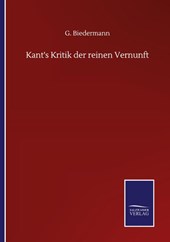 Kant's Kritik der reinen Vernunft