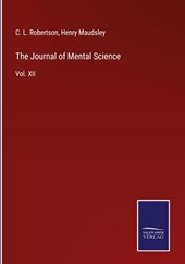 The Journal of Mental Science