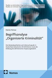 Begriffsanalyse "Organisierte Kriminalität"