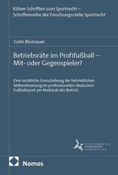 Betriebsräte im Profifußball - Mit- oder Gegenspieler?