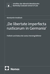,De libertate imperfecta rusticorum in Germania'